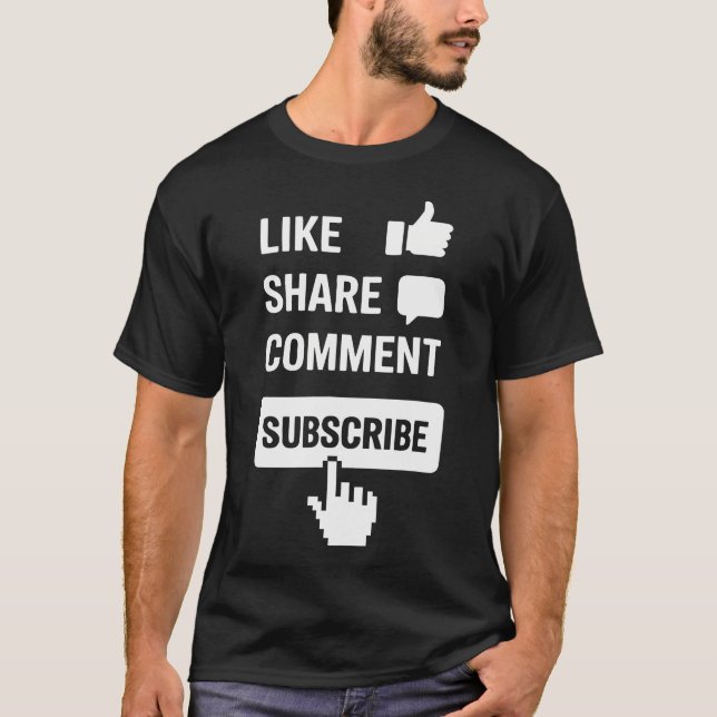 Content Creator Podcast Host T-Shirt (Front)
