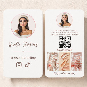 Content Creator Social Media Influencer Business Card
