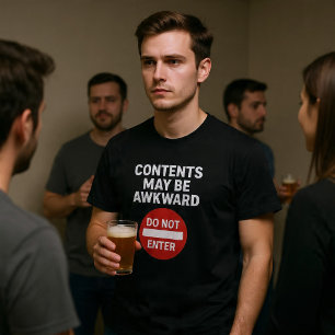 Contents May Be Awkward T-Shirt