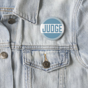 Contest Judge Badge Blue