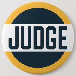 Contest Judge Badge Orange