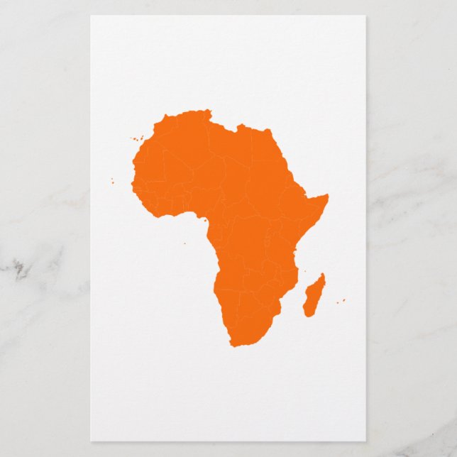 Continent of Africa (Front)