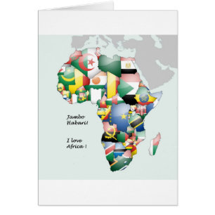 Continent of Africa Beautiful Mama Africa Colourfu