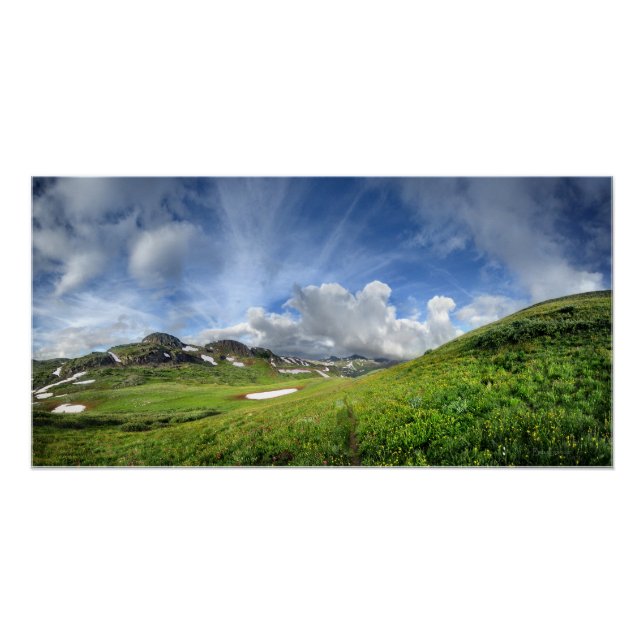 Continental Divide Meadow - Colorado Trail Poster (Front)