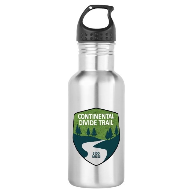 Continental Divide Trail 532 Ml Water Bottle (Front)