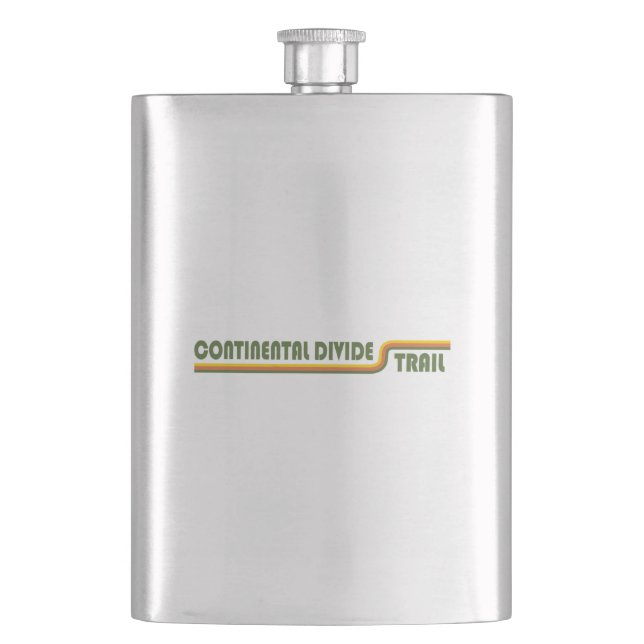 Continental Divide Trail Hip Flask (Front)