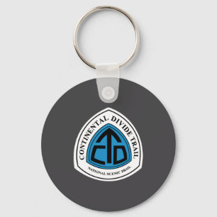 Continental Divide Trail Sign Usa  Key Ring