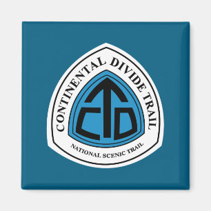 Continental Divide Trail Sign Usa Magnet