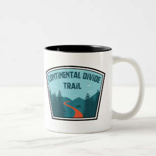 Continental Divide Trail Two-Tone Coffee Mug