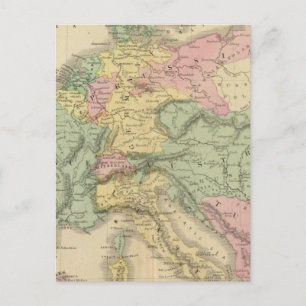 Continental Europe Postcard