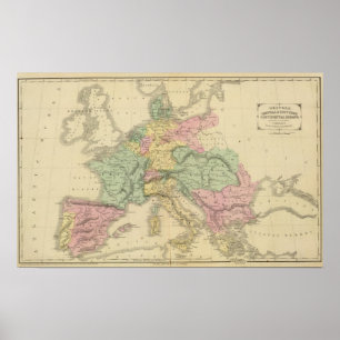 Continental Europe Poster