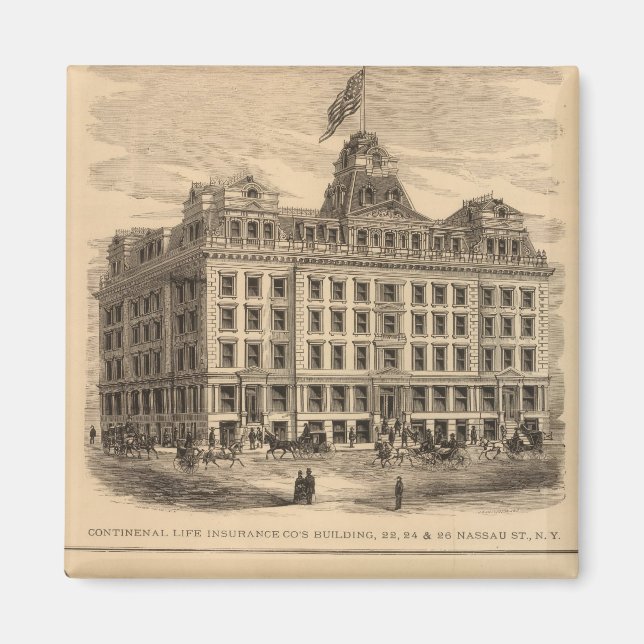 Continental Life Insurance Company Magnet (Front)