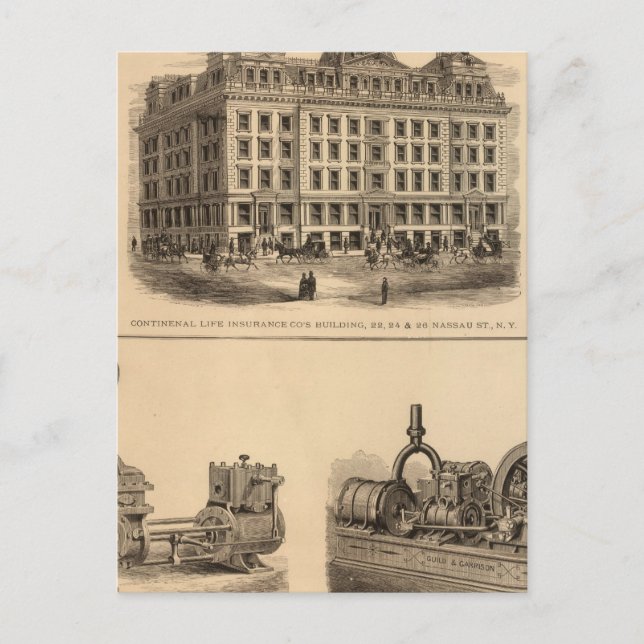 Continental Life Insurance Company Postcard (Front)