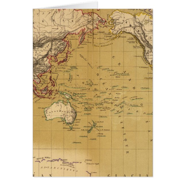 Continental Map (Front)