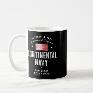 Continental Navy 1775 250 Years Coffee Mug