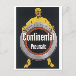Continental Pneumatic Postcard