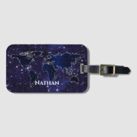 Continents in Star Constellations Night Sky Name