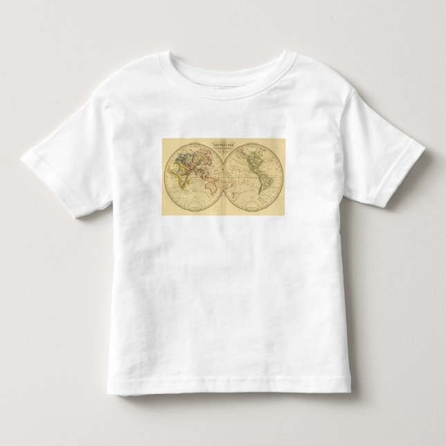 Continents Toddler T-Shirt (Front)