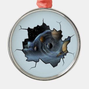 Continuous Living Metal Ornament