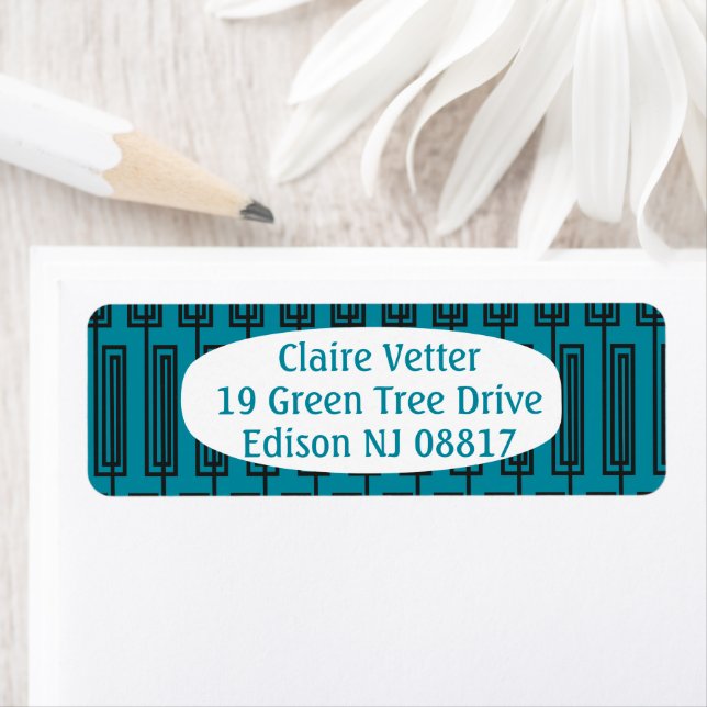 Continuous Rectangles  Return Address Label (Insitu)