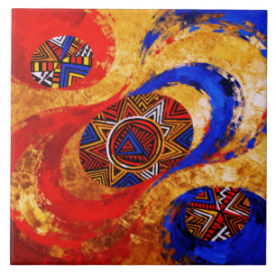 Continuum – A Colourful Black History Celebration Ceramic Tile