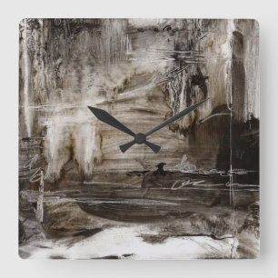Continuum I Square Wall Clock