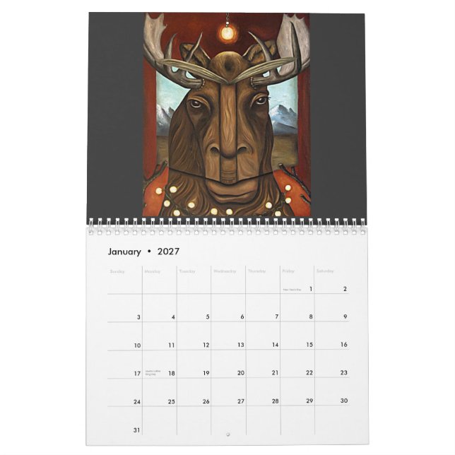 contortionist, 2011 calendar (Jan 2027)