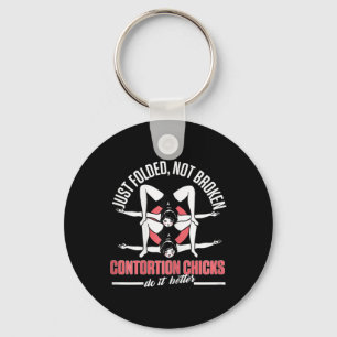 Contortionist Contortion Yoga Gymnastics Aerial An Key Ring