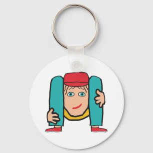 Contortionist Key Ring