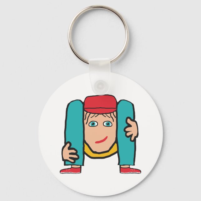 Contortionist Key Ring (Front)