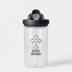 Contour Cross Christianity Holy Water Bottle