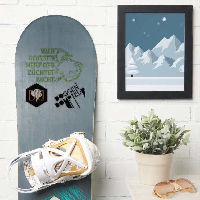 Contour Sticker Great Dane (Snowboard)