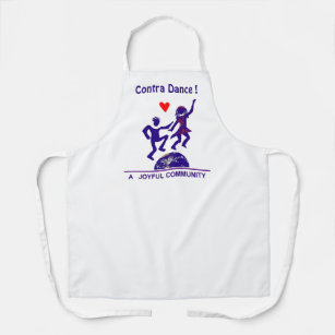 Contra Dance Gifts Adult Apron