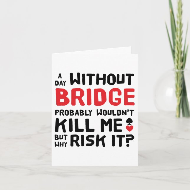 Contract Bridge Duplicate Player Bidding Card Game (Front)