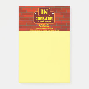 Contractor Notes