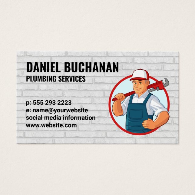 Contractor | Plumber Logo (Front)