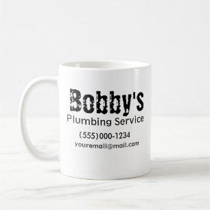 Contractor Plumbing Service Business Coffee Mug