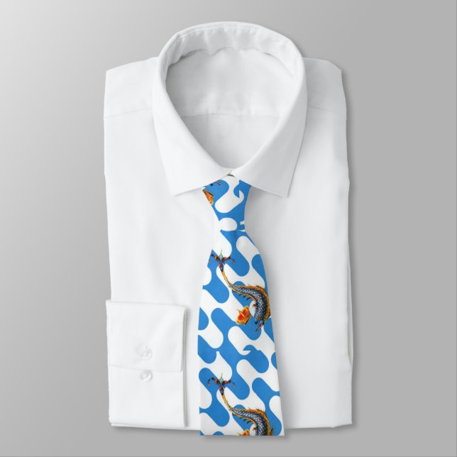 Contrada Capitana dell' Onda (Wave) Palio Tie (Tied)