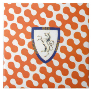 Contrada del Leocorno (Unicorn) Palio Ceramic Tile