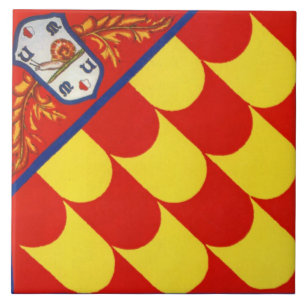 Contrada della Chiocciola (Snail) Palio Ceramic Tile