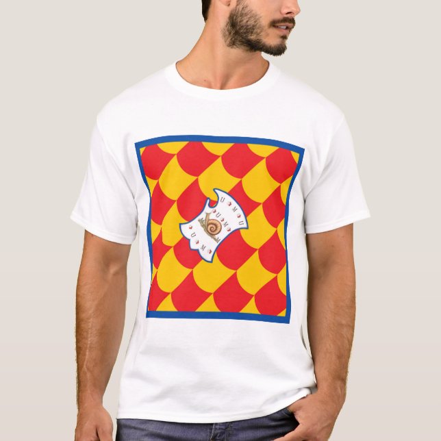 Contrada della Chiocciola (Snail) Palio T-Shirt (Front)