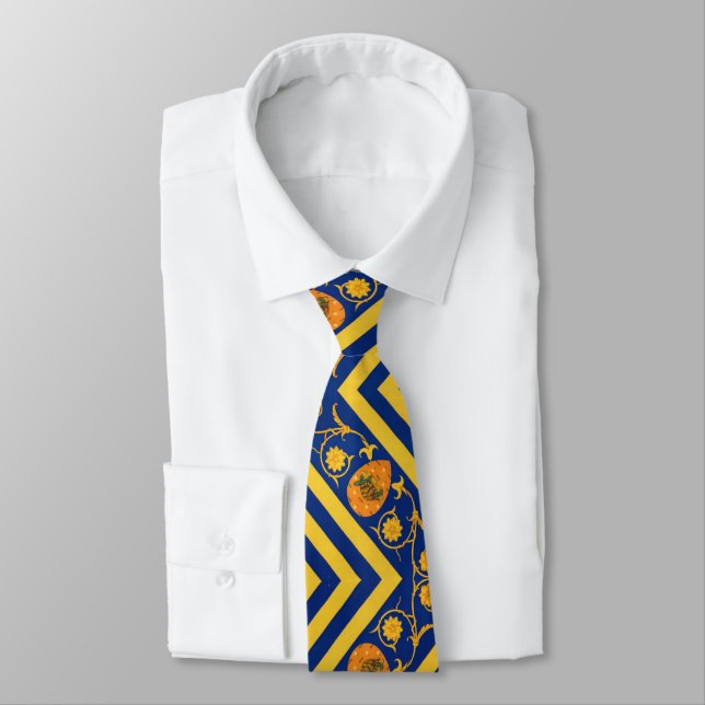 Contrada della Tartuca (Tortoise) Palio di Siena Tie (Tied)
