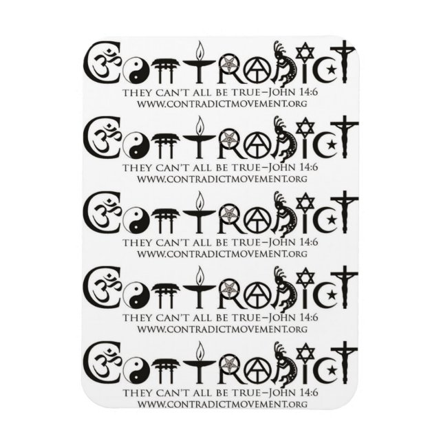 Contradict Flexible Magnet (Vertical)