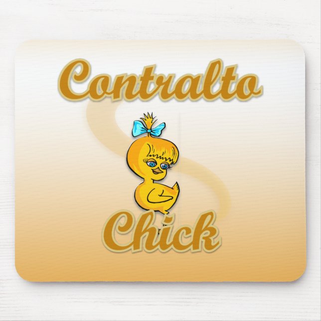 Contralto  Chick Mouse Pad (Front)
