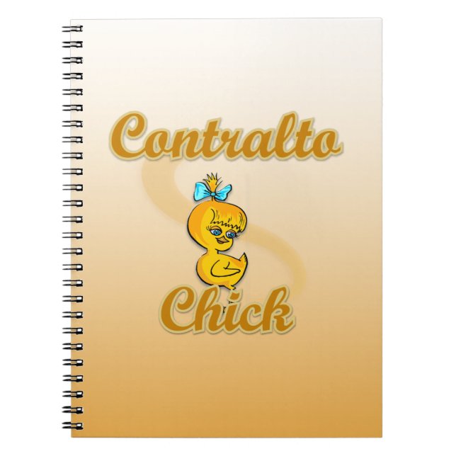Contralto  Chick Notebook (Front)