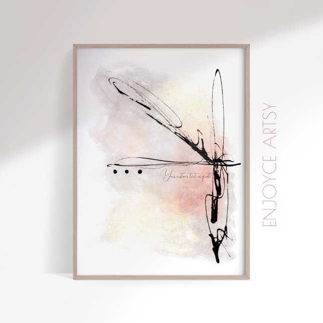 Contrast colourful watercolor abstract wall art (Creator Uploaded)