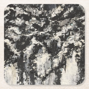 Contrasting Obsessions Paper Coasters