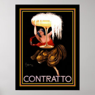 Contratto by Cappiello 12 x 16 Print