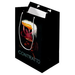 Contratto Vintage PosterEurope Medium Gift Bag