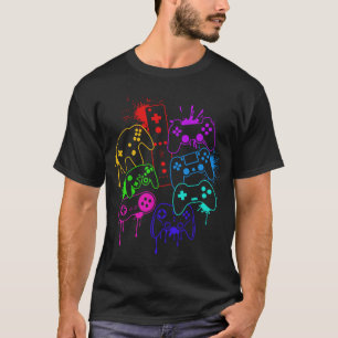 Control all the Things Video Game Controller 14 T-Shirt